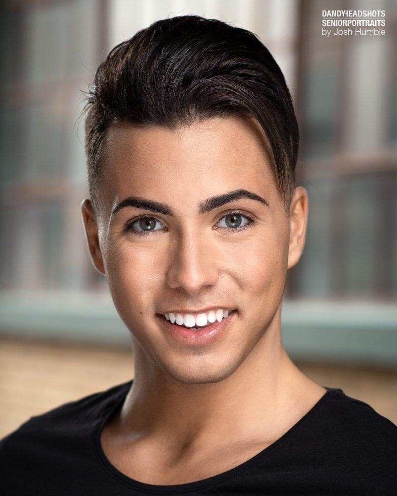 Headshot photo of male actor